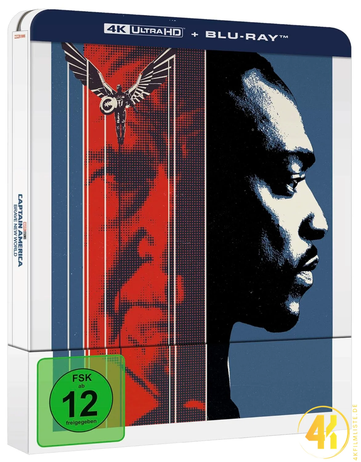 Captain America: Brave New World – 4K Steelbook (UHD + Blu-ray Disc)
