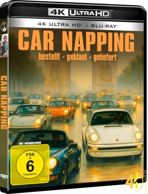 Car Napping 4K Blu-ray UHD Keep Case Ultra HD Blu-ray Disc