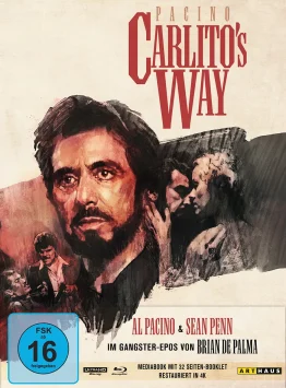 Carlitos Way im 4K-Mediabook Frontcover mit Al Pacino