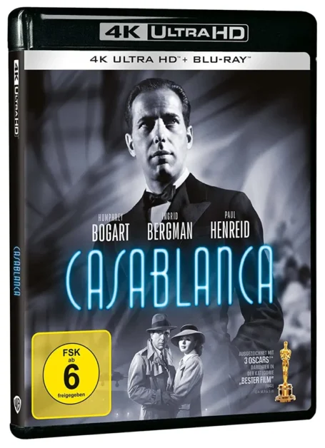 Casablanca – 4K Blu-ray (UHD + Blu-ray Disc)