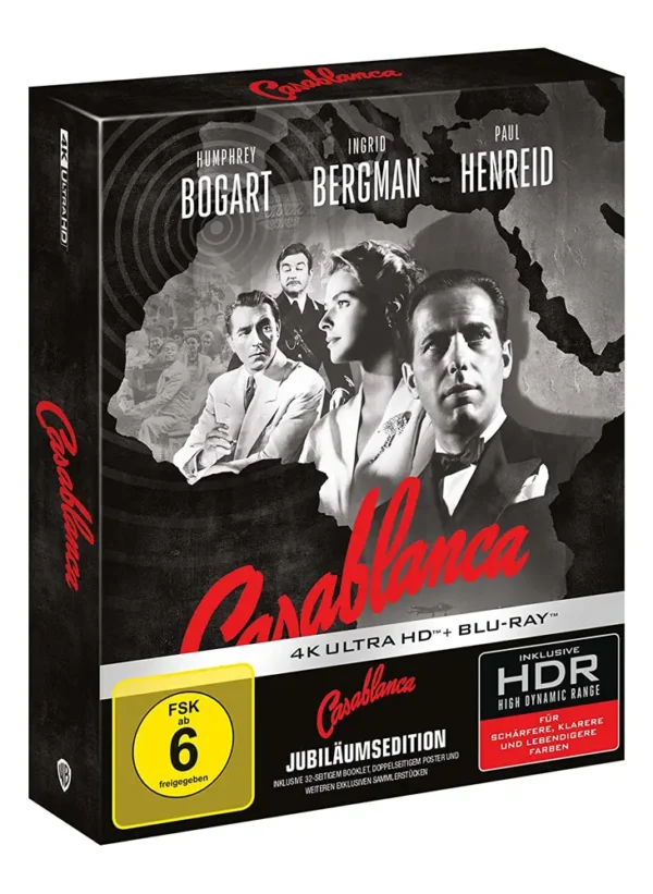 Casablanca (Ultimate Collector’s Edition) – 4K Blu-ray (UHD + Blu-ray Disc)