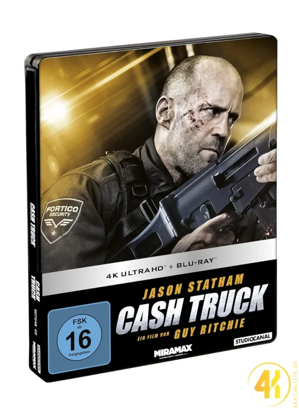 Cash Truck – 4K Steelbook (UHD + Blu-ray Disc)