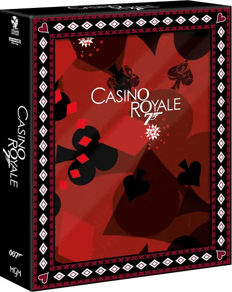 Casino Royale - 4K Steelbook (Titans of Cult Edition) (Frontcover)