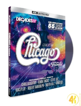 Chicago Live At 55 UHD Keep Case Ultra HD Blu-ray Disc