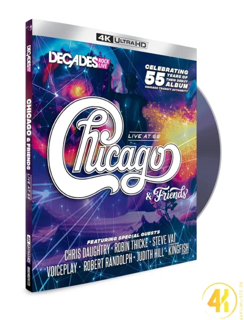 Chicago Live At 55 UHD Keep Case Ultra HD Blu-ray Disc