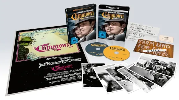 Roman Polanskis „Chinatown“: 4K Limited Edition mit Poster und Extras