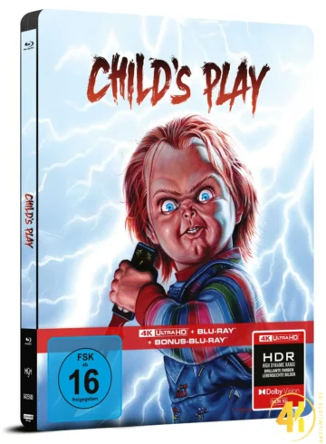 Chucky: Die Mörderpuppe – 4K Steelbook (UHD + Blu-ray Disc)