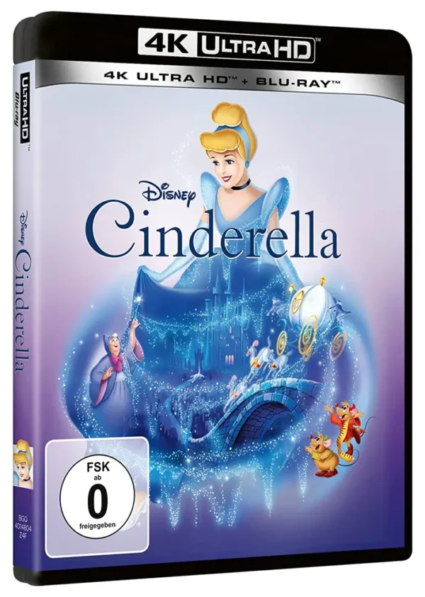 Cinderella (1950) – 4K Blu-ray (UHD + Blu-ray Disc)