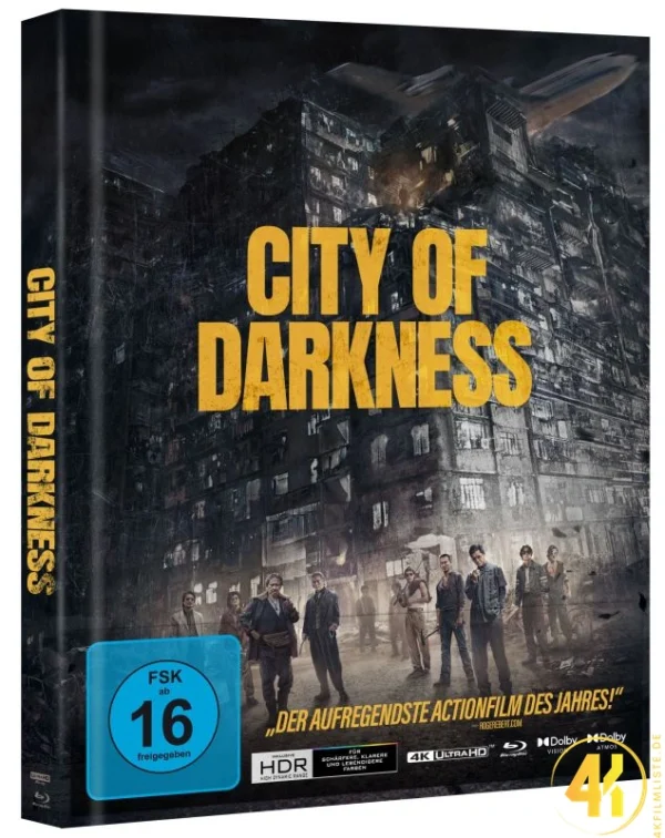 City of Darkness (Cover A) – 4K Mediabook (UHD + Blu-ray Disc)