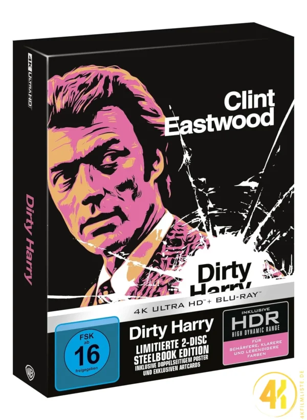 Dirty Harry (Ultimate Collector’s Edition) – 4K Steelbook (UHD + Blu-ray Disc)