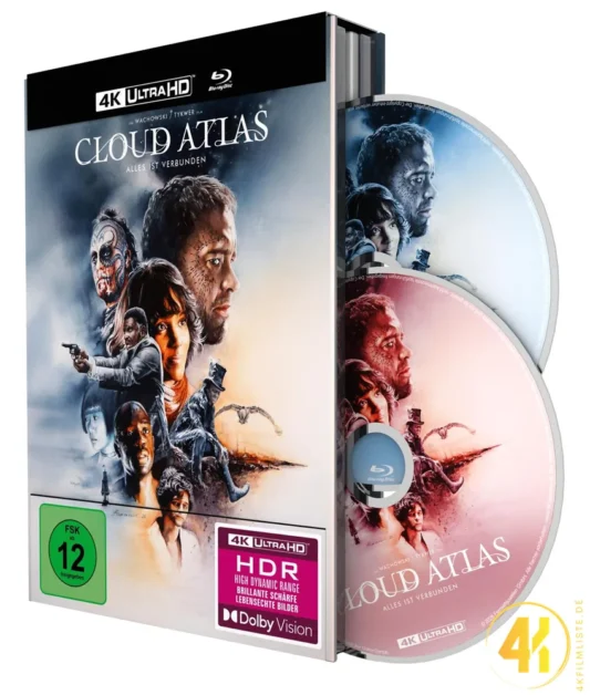 Cloud Atlas – 4K Mediabook (UHD + Blu-ray Disc)