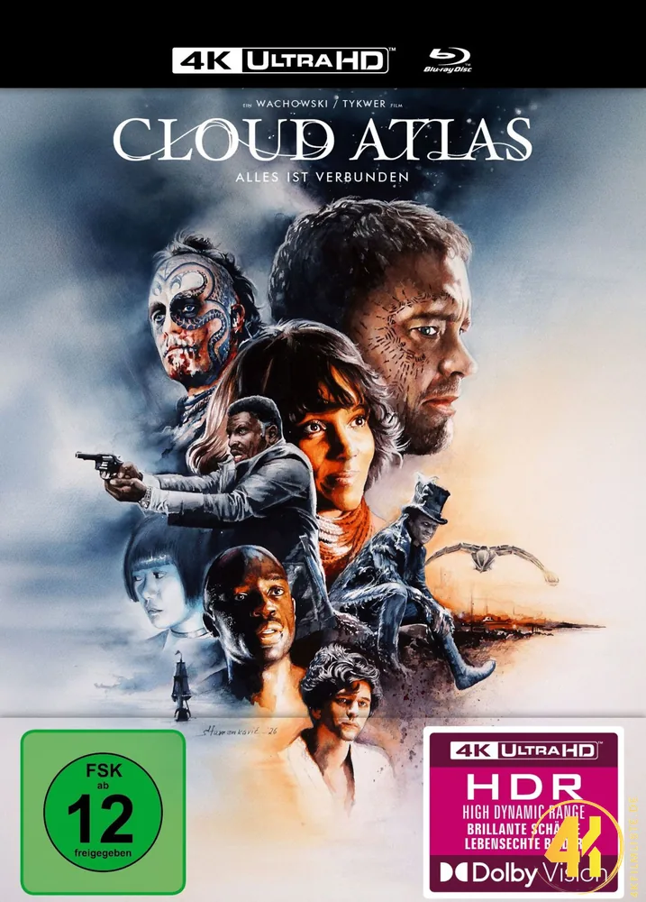 Cloud Atlas 4K Mediabook Ultra HD Blu-ray Disc