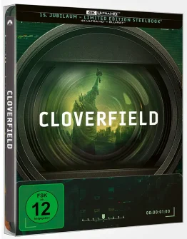 Cloverfield 4K Steelbook mit transparentem Schuber zum 15. Jubiläum