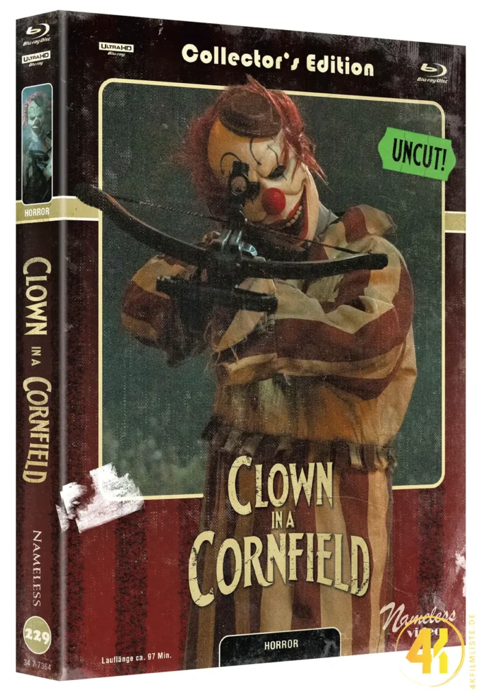 Clown in a Cornfield (Cover C) – 4K Mediabook (UHD + Blu-ray Disc)