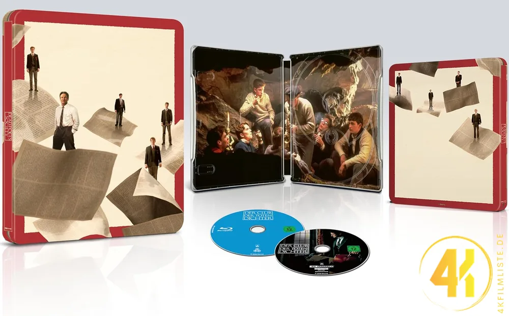 Club der toten Dichter Innenansicht 4K Steelbook Ultra HD Blu-ray Disc