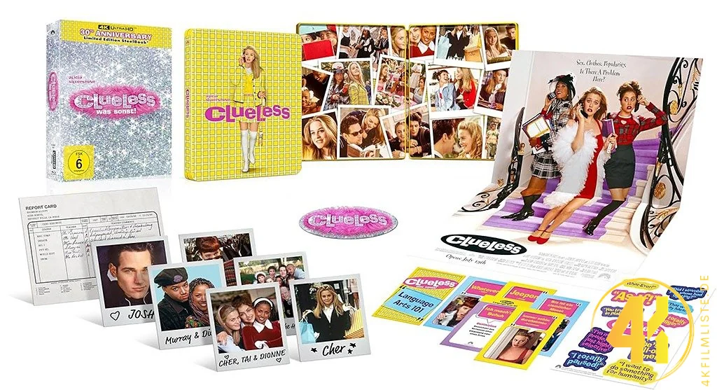Clüless Inlay 4K Steelbook Ultra HD Blu-ray Disc
