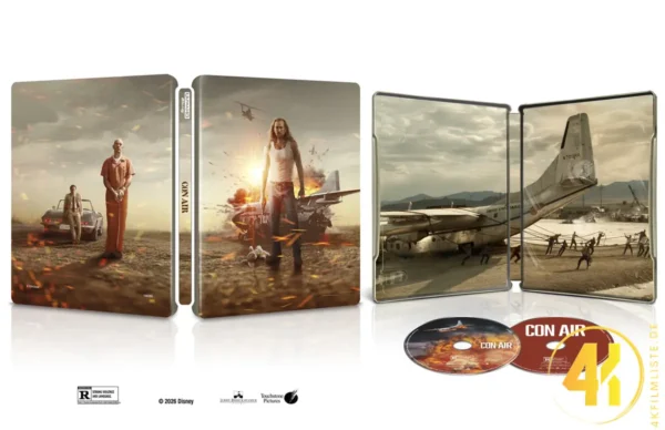 Con Air – 4K Steelbook (UHD + Blu-ray Disc)
