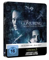 3D-Ansicht vom Conjuring 3: Im Bann des Teufels - 4K Steelbook mit Patrick Wilson und Vera Farmiga