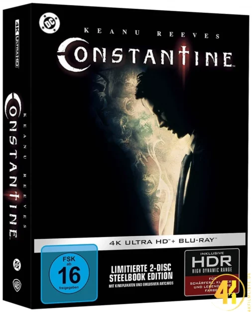 Constantine (Ultimate Collector’s Edition) – 4K Steelbook (UHD + Blu-ray Disc)