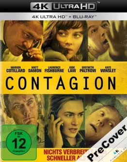 Contagion PreCover 4K Ultra HD Blu-ray