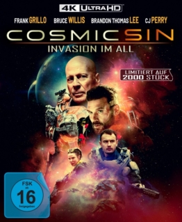 Cosmic Sin mit Bruce Willis auf 4K UHD Blu-ray Disc