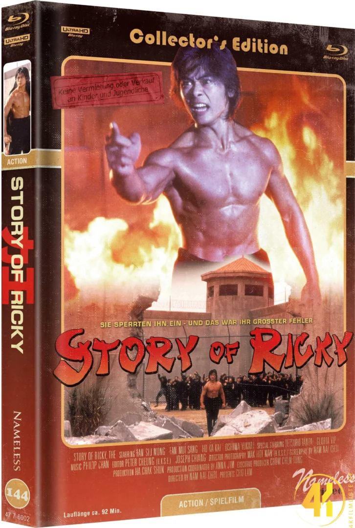 Cover C Story of Ricky Ultra HD Blu-ray Blu-ray im Mediabook Ultra HD Blu-ray