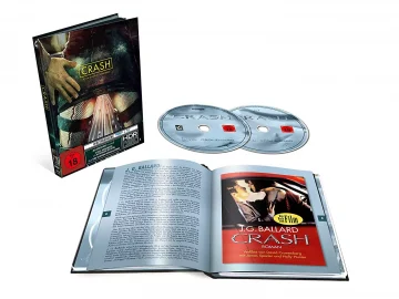 Crash 4K Mediabook (Inlay mit UHD + Blu-ray Disc)
