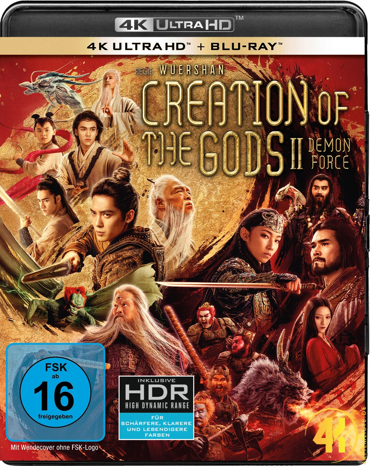 Creation of the Gods II: Demon Force – 4K Blu-ray (UHD + Blu-ray Disc)