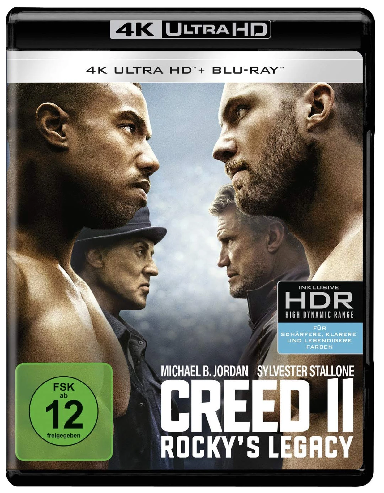 Creed II: Rocky’s Legacy – 4K Blu-ray (UHD + Blu-ray Disc)