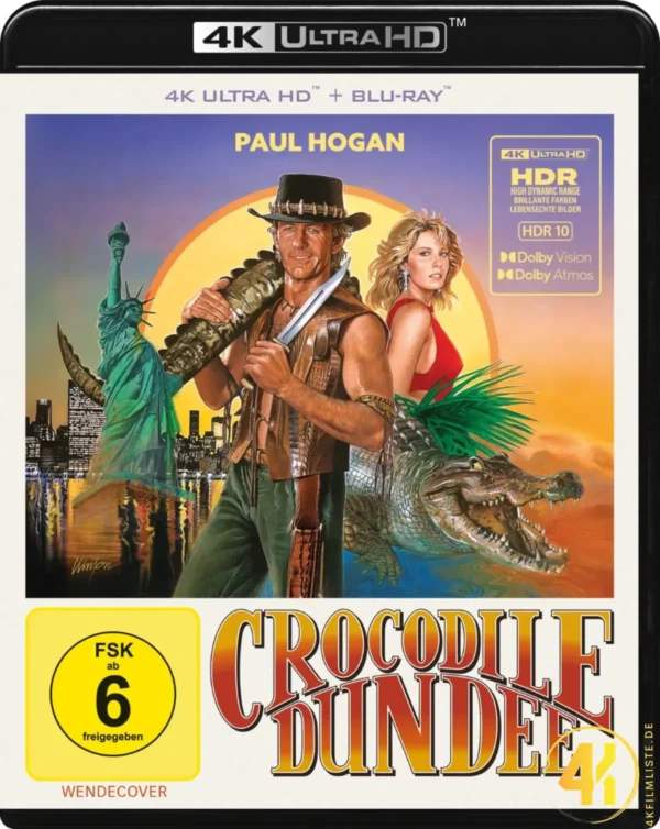 Crocodile Dundee: Ein Krokodil zum Küssen – 4K Blu-ray (UHD + Blu-ray Disc)