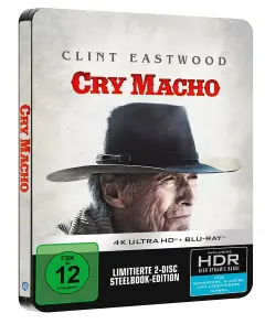 Cry Macho – 4K Steelbook (UHD + Blu-ray Disc)