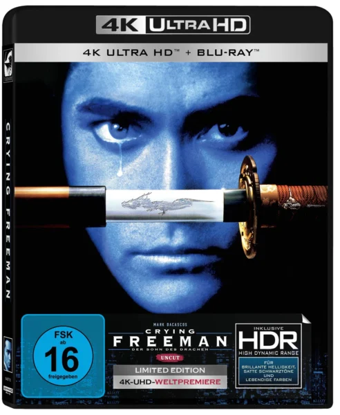 Crying Freeman – 4K Blu-ray (UHD + Blu-ray Disc)