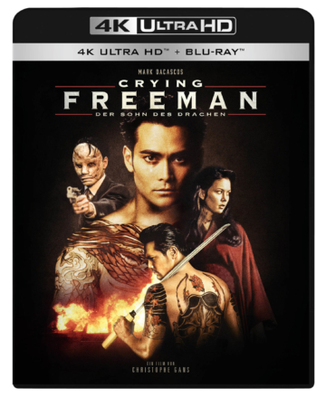 Front zum Crying Freeman 4K UHD Limited Blu-ray Cover