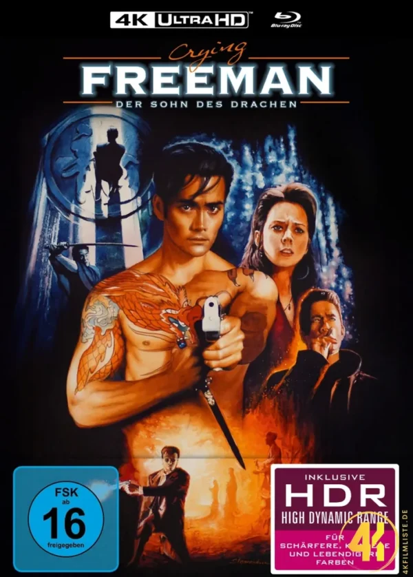 Crying Freeman – 4K Mediabook (UHD + Blu-ray Disc)