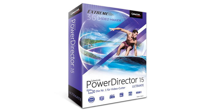 Ultimate-Version von CyberLinks PowerDirector 15 für 73,99 EUR
