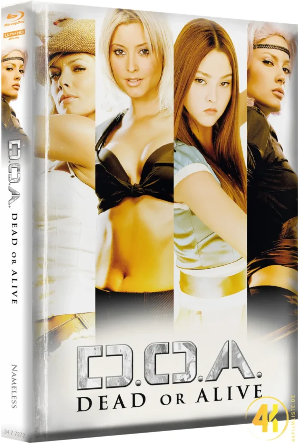 DOA: Dead or Alive (Cover D) – 4K Mediabook (UHD + Blu-ray Disc)