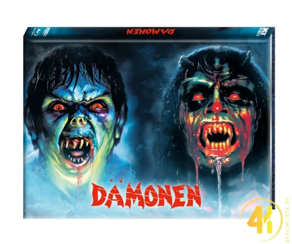 Dämonen 1 & 2 (Cover B) – 4K Mediabook (UHD + Blu-ray Disc)