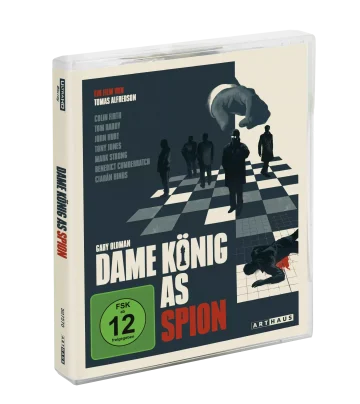 3D-Ansicht Dame, König, As, Spion - 4K Blu-ray Disc (weißes UHD Keep Case)