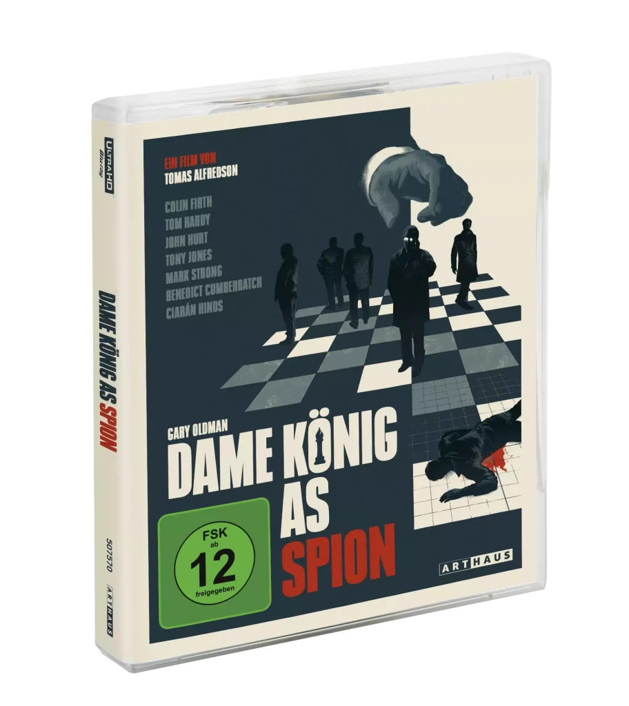 3D-Ansicht Dame, König, As, Spion - 4K Blu-ray Disc (weißes UHD Keep Case)