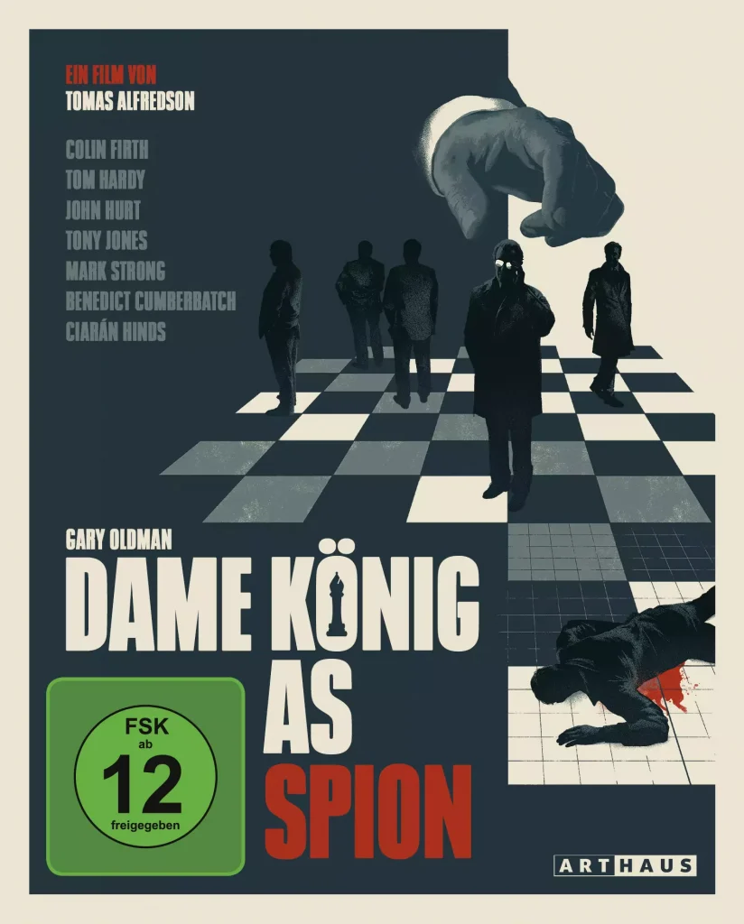 Frontansicht Dame, König, As, Spion - 4K Blu-ray Disc (weißes UHD Keep Case)