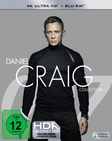 Daniel Craig 4K Bond Collection Frontansicht
