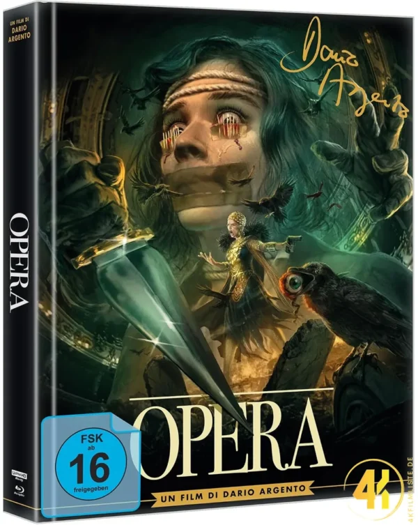 Opera – 4K Mediabook (UHD + Blu-ray Disc + Bonus Blu-ray)