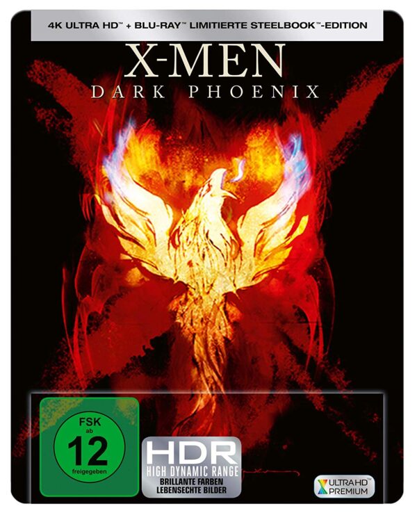 X-Men: Dark Phoenix – 4K Steelbook (UHD + Blu-ray Disc)