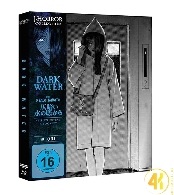 Dark Water J Horror Collection 4K Mediabook Ultra HD Blu-ray Disc