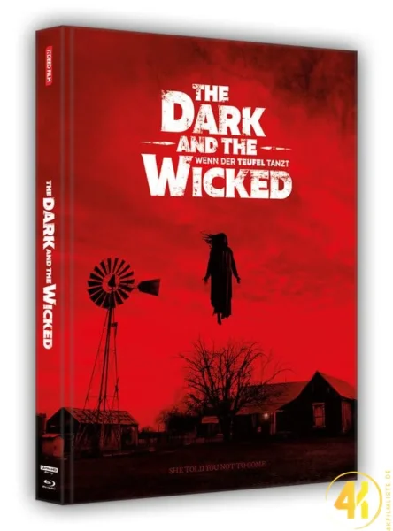 The Dark and the Wicked (Cover A) – 4K Mediabook (UHD + Blu-ray Disc)