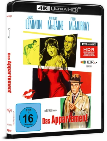 Das Appartement 4K Blu-ray Disc HDR10 Plus