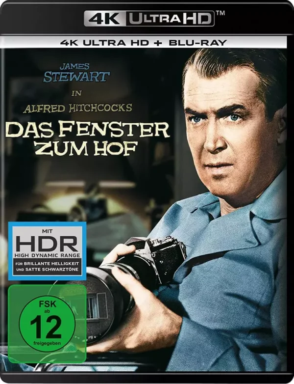Das Fenster zum Hof – 4K Blu-ray (UHD + Blu-ray Disc)