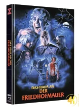 Das Haus an der Friedhofmauer 4K Mediabook Cover F Frontcover Ultra HD Blu-ray Disc