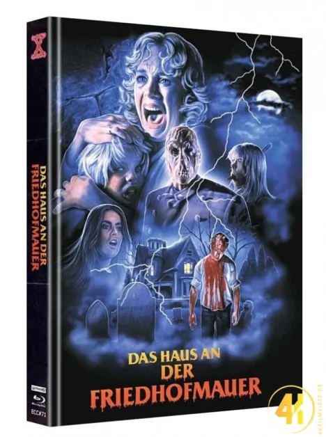 Das Haus an der Friedhofmauer (Cover F) – 4K Mediabook (UHD + Blu-ray Disc)