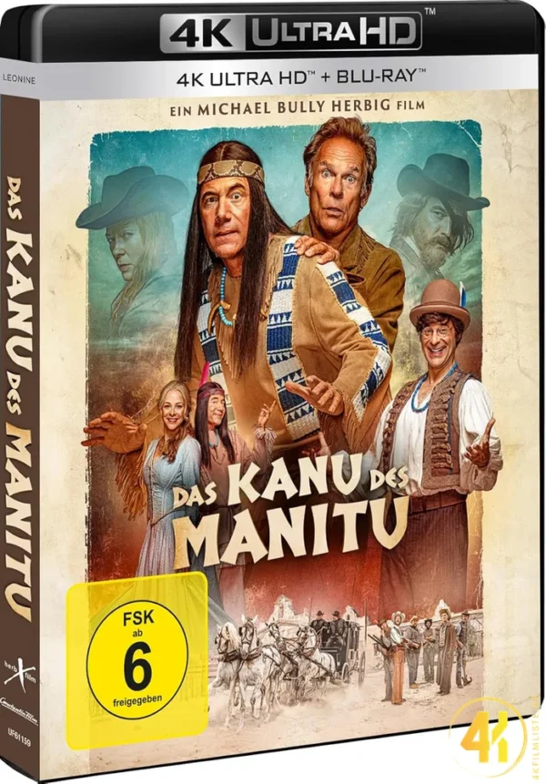 Das Kanu des Manitu – 4K Blu-ray (UHD + Blu-ray Disc)